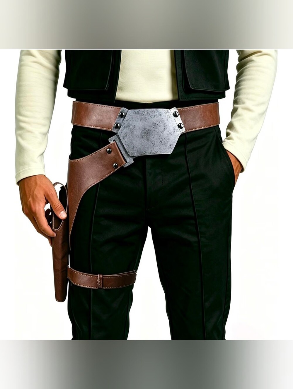 Han Solo Inspired Belt Blaster Costume Props Accessories